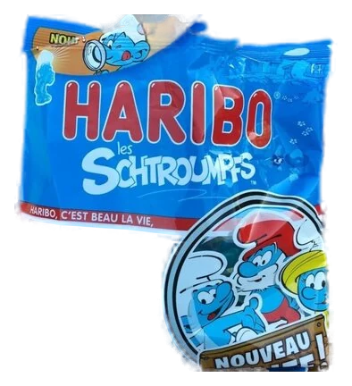 Haribo Schtroumpfs
