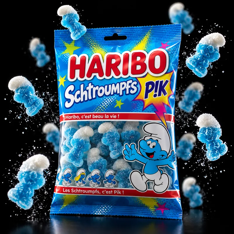 Haribo Schtroumpfs Pik