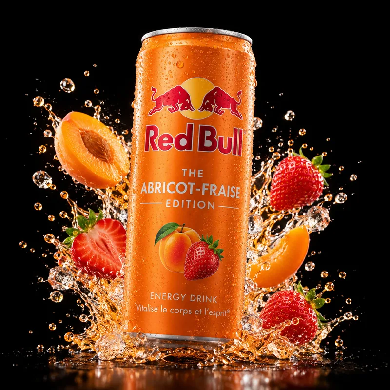 Red Bull Abricot-fraise
