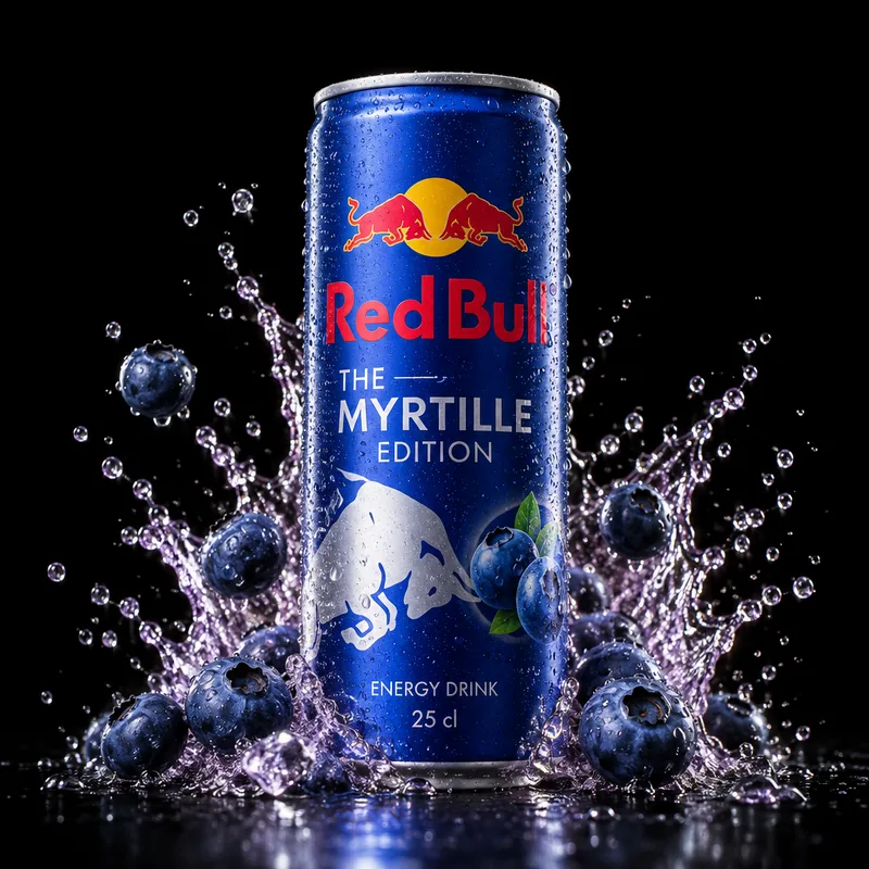 Red Bull Myrtille